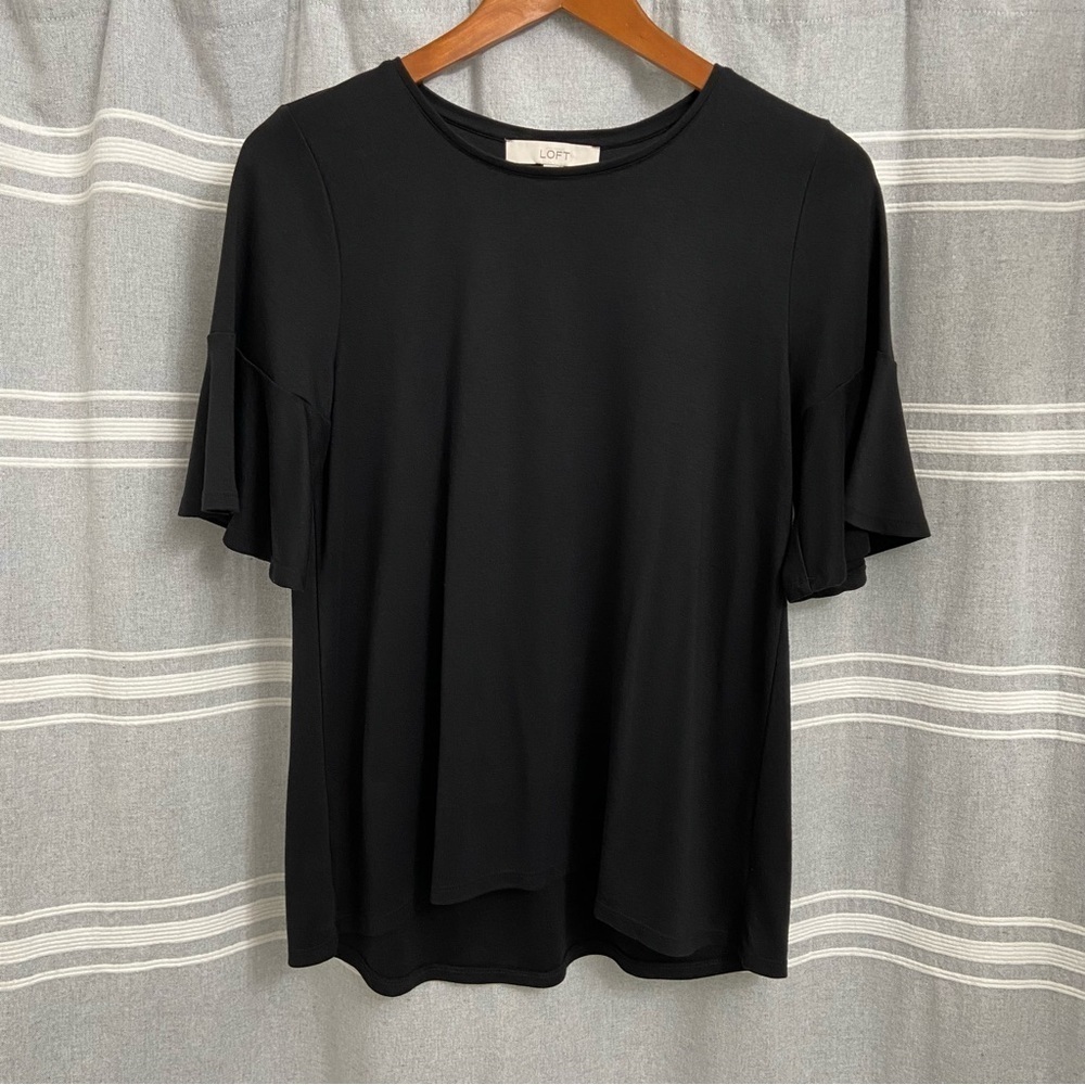 LOFT / Short Sleeve Blouse Size S
